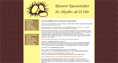 Desktop Screenshot of kastanienfest.at